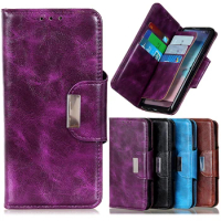 Cell Vintage Leather Flip Case on Samsung A52 4G Case Galaxy A 52 5G Cover on Samsung Galaxy A52S Fashion Magnetic Funda