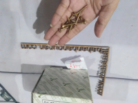 per10 sekrup kayu 6mm x 1 inch kalsiboard kuning kepala obeng plus