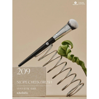 [พร้อมส่ง] SUPERMOM l 209 Slope cheek brush แปรงปัดแก้ม ขนสังเคราะห์ แยกชิ้น (มีกล่องแพ็คเกจ)