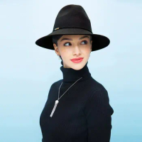 EE 5023 new winter wool hat lady British windy eaves shopping lady hat Sir Knight caps