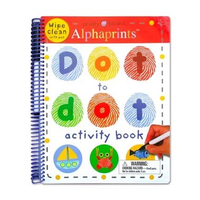 Priddy Books Alphaprints Dot to Dot Activity Book (Wipe Clean With Pen)