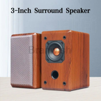 3 Inch Fever Bookshelf Speaker KTV Home Passive Hifi Speaker Full Frequency Speaker Professional BedRoom Desktop Wood Audio