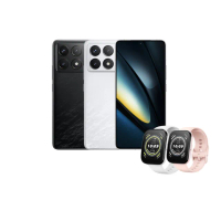 官方旗艦館【POCO】F6 Pro 5G 6.67吋(12G/512G)+【Amazfit 華米】Bip 5 46mm大螢幕通話健康智慧手錶