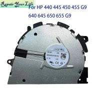 Laptop CPU Fan พัดลมระบายความร้อน CPU สำหรับโน้ตบุ๊ก HP Elitebook 640 645 650 655 Probook 440 445 45