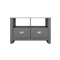 KitchenZ Grayson / Blanco Series 2.9FT Coffee Table with Drawers
