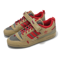 【adidas 愛迪達】休閒鞋 Forum 84 Camp Low 男鞋 棕 紅 復古 魔鬼氈 愛迪達(GV6785)