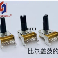 1 PCS Shengwei RA12 with stand A10K mixer amplifier, sound volume adjustment, 6 pin shaft length 16mm