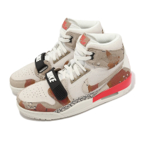 NIKE 耐吉 休閒鞋 Air Jordan Legacy 312 男鞋 卡其白 沙漠迷彩 喬丹 經典 爆裂紋 高筒(AV3922-126)