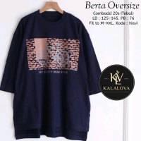 Terbaru Tunik Wanita Kekinian Motif Sablon Sepeda Ontel.Berta Oversize Ld 125 Sampai 145 By kalalova