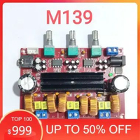 Temukan M139 M543 Kit Power Amplifier Class D TPA3116D2 2x50W+100W 2x120W Stereo Subwoofer XH-M139 X
