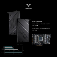 Granzon 4090 Series GPU Water Block , For GIGABYTE AORUS RTX 4090 MASTER 24G / GAMING OC , GBN-GV4090AORUS