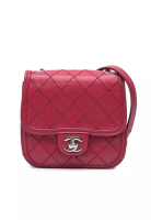 Chanel 二手香奈兒迷你縫線小牛皮Citizen翻蓋包