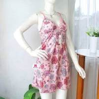 Miss Isyana | BDS09 Baju Tidur Cantik Non Transparan Lingerie Floral Cantik Non Transparan Lingerie 