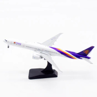 Diecast 1:400 Scale Thai Airways B777-300ER HS-TTA Alloy Plane Model Classic Hobby Collection Souven