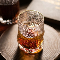 玻璃杯個性樹紋杯異形ins風果汁杯飲料杯創意酒杯牛奶杯威士忌杯