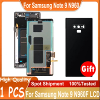 Super AMOLED Screen For Samsung Note 9 Lcd Display Touch Screen Digitizer Assembly For Samsung Note9 SM-N960F N9600 With Frame