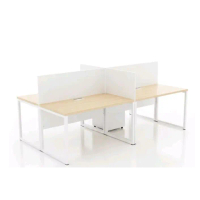 Meja kerja kantor skat partisi