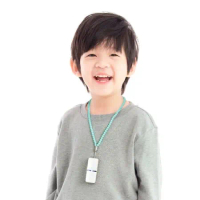日本IONION 超輕量隨身空氣清淨機 專用兒童安全吊飾鍊-湖水藍(本商品為吊鍊,不含清淨機主機)