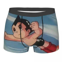 Astro Boy Underpants Breathbale Panties Men's Underwear Print Shorts Boxer Briefs