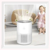 2023 Bestselling Desktop Home Air Purifier With Hepa Filter Aromatherapy Aromatherapy Quiet Air Cleaner Air Purifier