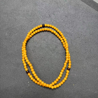 Kalung Manik Bulat Lilin Lebah, 349DX26