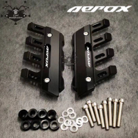 For Yamaha AEROX155 NVX155 AEROX 155 NVX Motorcycle Accessories CNC Aluminum Front Mudguard Anti-Drop Slider Protector Cover
