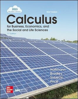 Calculus for Business, Economics and the Social and Life Sciences, Brief Edition 11/e 11/e Hoffmann 2023 New Moon