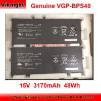 Genuine VGP-BPS40 Battery 185330611 for Sony Vaio Flip SVF 15A SVF14N SVF15N17CXB SVF15N1C5E SVF14N1C4E 15V 3170mAh 48Wh