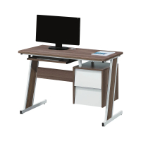 【BODEN】沃恩3.5尺二抽電腦書桌/工作桌/辦公桌