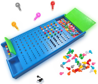 KIDAMI Code Breaker Classic Codebreaking Travel Board Game Brain Puzzle Set - 2 Player Battle of Fam