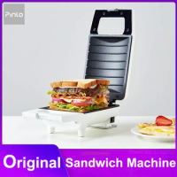 Youpin Pinlo Mini 420W Sandwich Machine Kitchen Breafast Bread Maker Toaster Maker Fying Egg Machine For Home