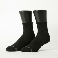 FOOTER 單色運動逆氣流氣墊襪除臭襪 運動襪 襪子 氣墊襪 (男-T11)