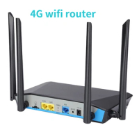 Unlocked 300Mbps Wifi Routers 4G lte cpe Mobile Router with LAN Port Support SIM card Portable Wireless Router wifi 4G Router