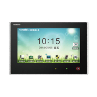 【KINGNET】Hometek HA-8610 10吋 彩色影像保全室內機 家庭主機 雙向通話 五個防盜迴路(門禁對講機系列)