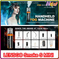 LENSGO Smoke S MINI 15W Dry Ice Smoke Machine Photography Portable Fog Machine Effects Hand-Held Powerful Smoke Machine