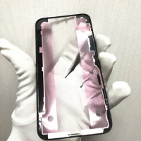 10PCS AA Quality Frame With Glue Adhesive Sticker For iPhone 12 X XS max 11 pro max Middle Bezel Glass Frame Reapir