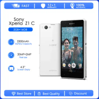 Sony Xperia Z1 Compact Refurbished-Original D5503 4.3" Unlocked Phone GSM 3G&amp;4G Android Quad-Core WIFI GPS 2GB RAM 16GB ROM