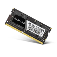 Rasalas DDR4 8G Memory RAM Laptop 2133 2400 2666MHz 1RX8 2RX8 SODIMM 1.2V PC4 Notebook Memoria Ram for DDR4 Computer Parts