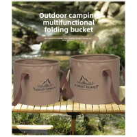 Outdoor Folding Bucket Fishing Bucket Travel Camping Picnic Multifunctional Portable Storage Water B