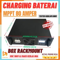 MPPT rating 80a 80 amper rack mount mppt solar charging 80A Casing MPPT Lokal MPPT 80A rackmount MPP