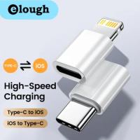 Elough USB C To Lightning Adapter Fast Charging Lightning Male To Type C Female Adapter For iphone To USB Type C