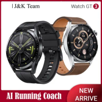 New WATCH GT 3 Smartwatch | 2 weeks battery life | all-day SpO2 monitoring | Personal AI Running Coach | accurate heart