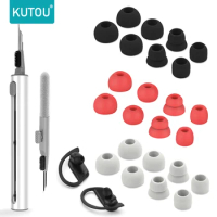 KUTOU Replacement Silicone Ear Tips for Powerbeats Pro Eartips for Beats Flex Earbuds for Beats X In-Ear Earphone Soft Cover Cap