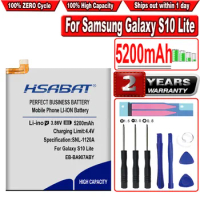 HSABAT 5200mAh EB-BA907ABY Battery for Samsung Galaxy S10 Lite S10Lite