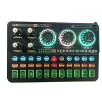 SK900 K900 Mixer Live Equipment Mobile Phone Computer USB External Multi-Function Sound Card English