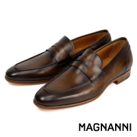 【MAGNANNI】西班牙手工便士樂福鞋 暗銅色(23764-TOR)