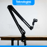 Stand Arm Holder Mikrofon Stand Lazypod Penyangga Microphone Fleksibel