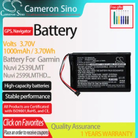 CameronSino Battery for Garmin Nuvi 2539LM Nuvi 2539LMT Nuvi 2559LM fits AI32AI32FA14Y,GPS Navigator Battery.