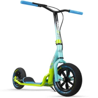 Two wheeled children/teenagers Y-type children's pedal Kick scooter, pedal Kick scooter