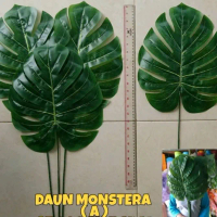 Daun imitasi  Monstera - Replika daun monstera